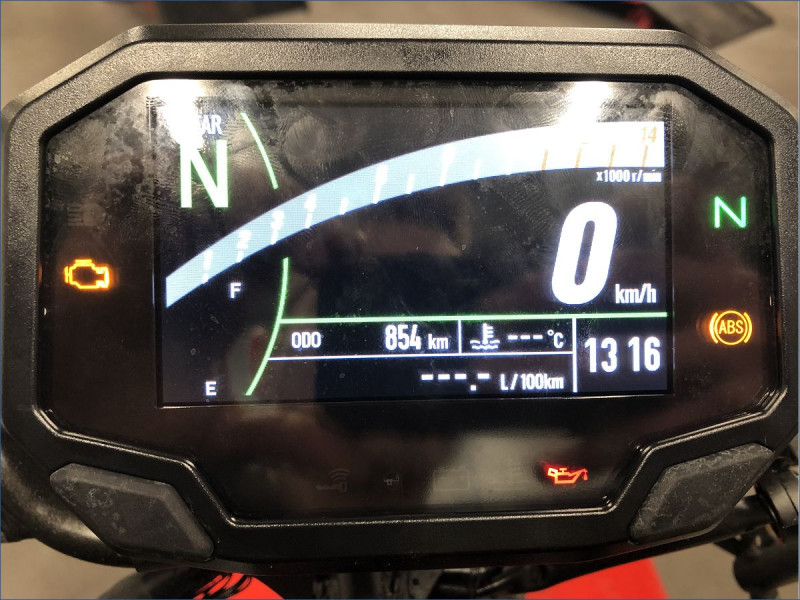 TABLEAU DE BORD COMPLET KAWASAKI 500 NINJA 2025