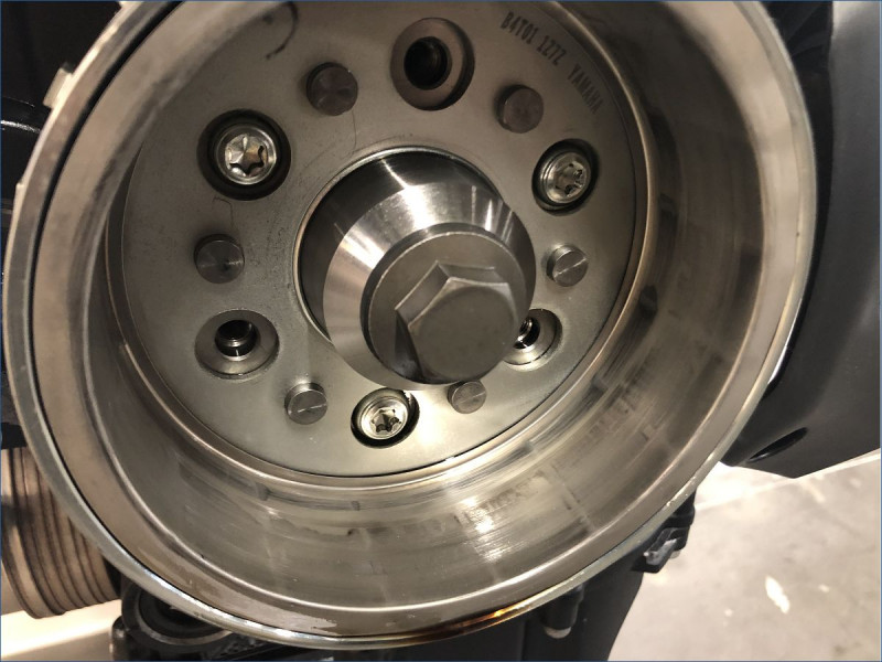 MOTEUR YAMAHA MT07 TRACER 2022