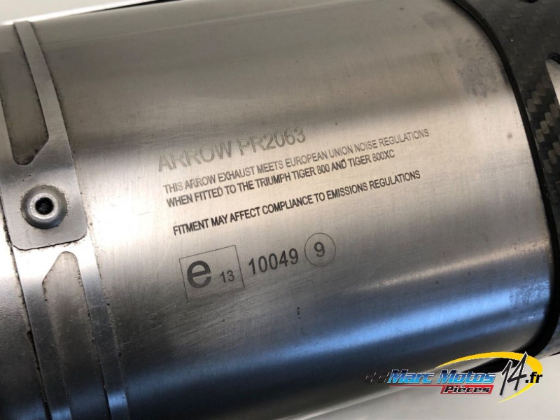 SILENCIEUX TRIUMPH 800 TIGER 2011