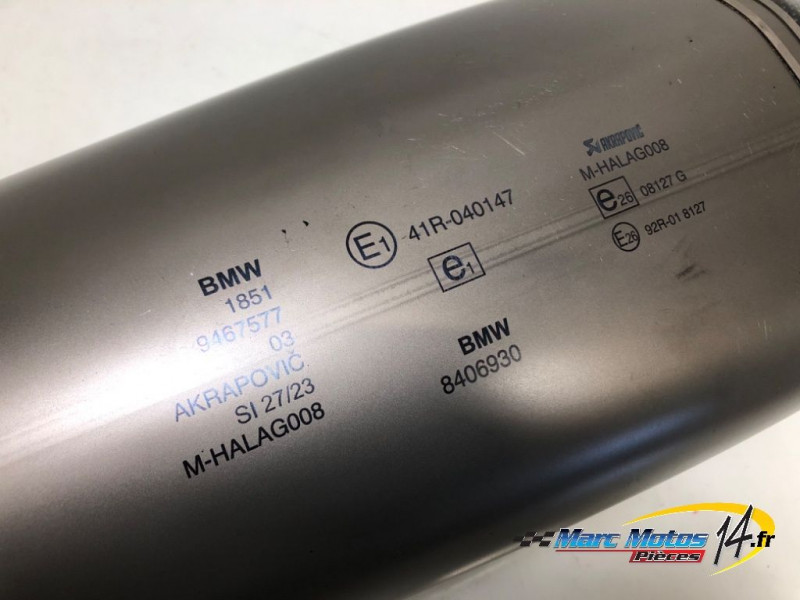 SILENCIEUX BMW R1250 RS 2021