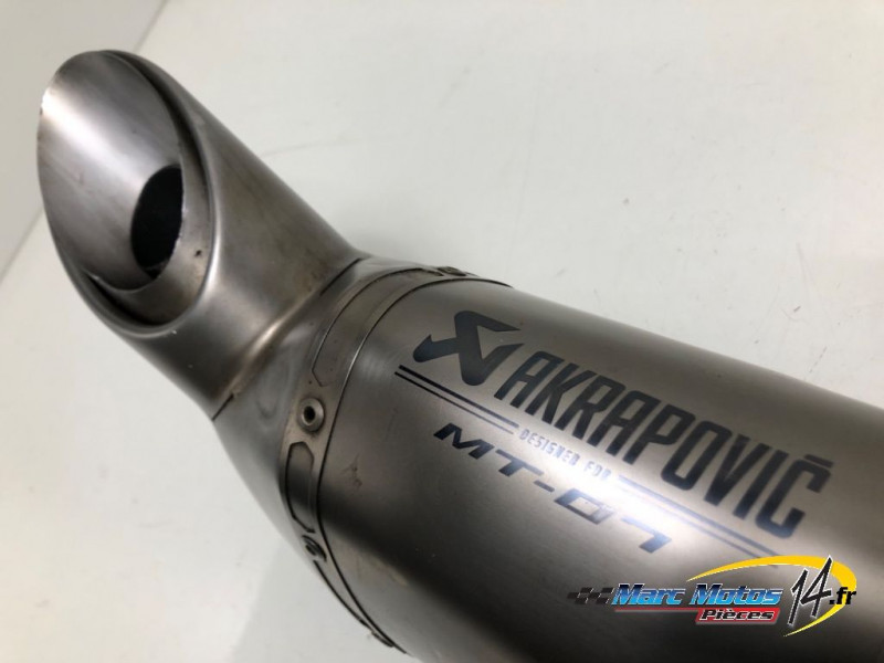 ECHAPPEMENT COMPLET YAMAHA MT07 ABS 2015