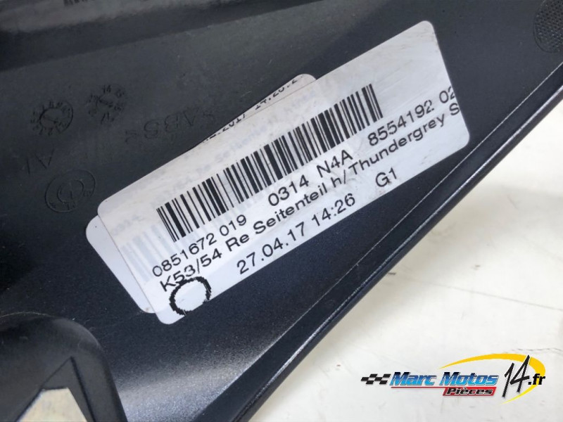 CACHE LATERAL DROIT BMW R1200R 2017