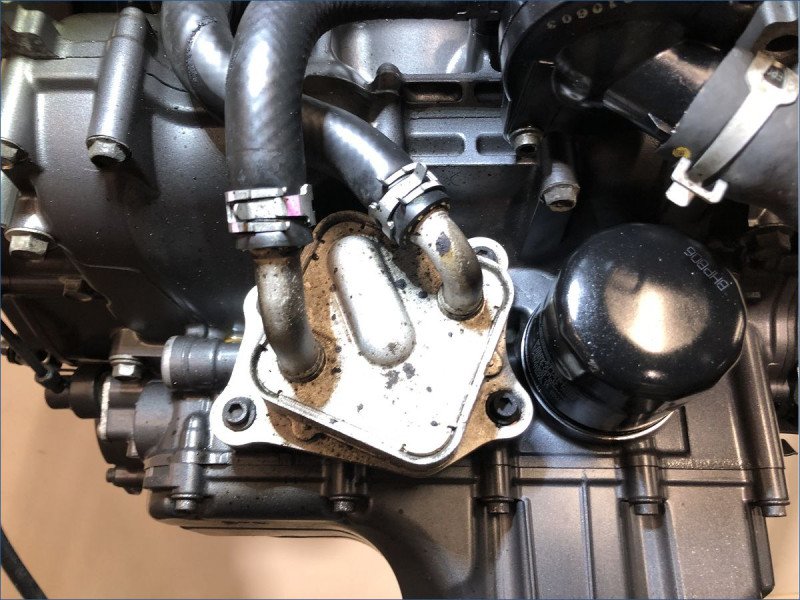 MOTEUR YAMAHA MT09 SP 2021