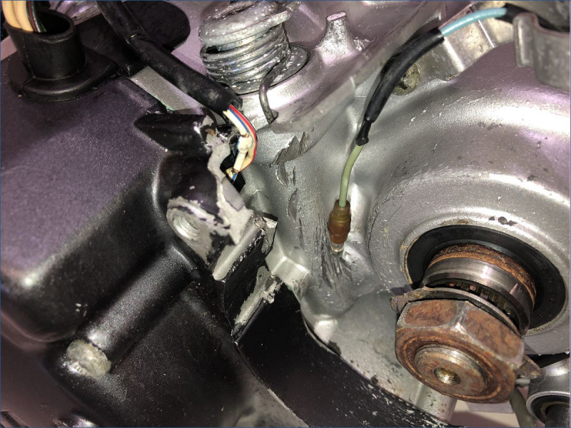 MOTEUR YAMAHA 125 DTR 2005