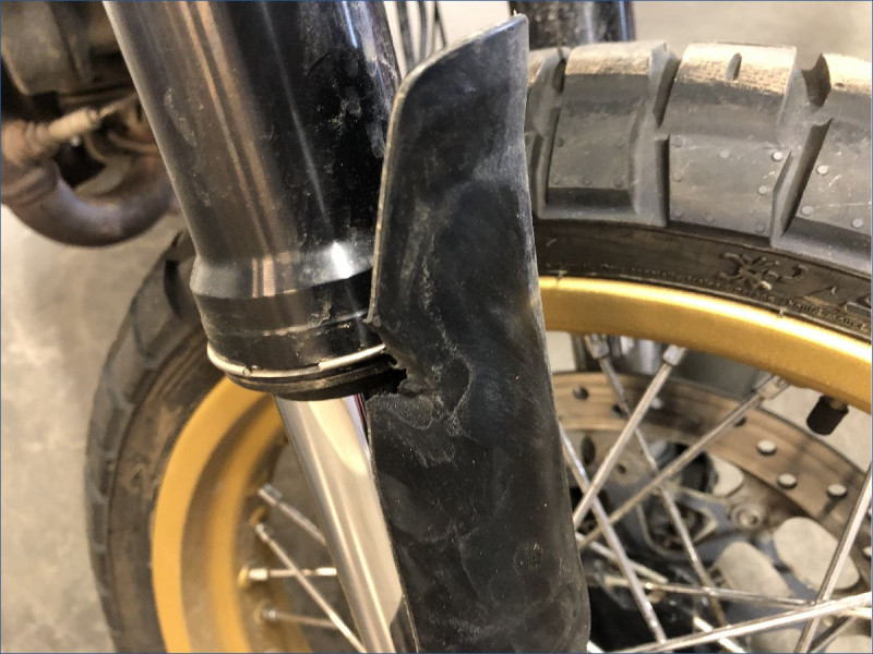 DUCATI 800 SCRAMBLER DESERT SLED