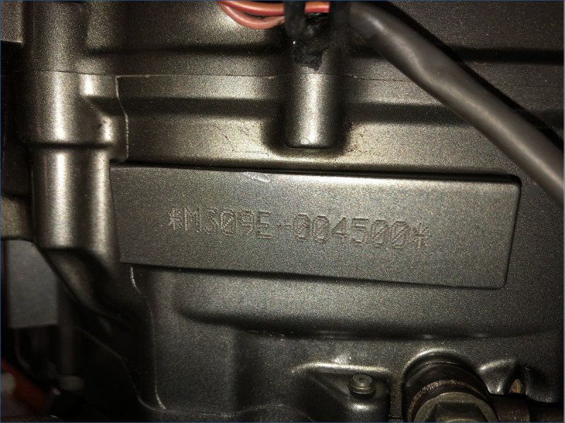 MOTEUR YAMAHA MT03 660 2006
