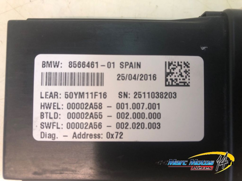 BOITIER ELECTRONIQUE D'ECLAIRAGE BMW S1000XR 2016