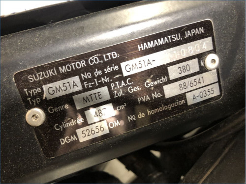 SUZUKI 500 GSE 