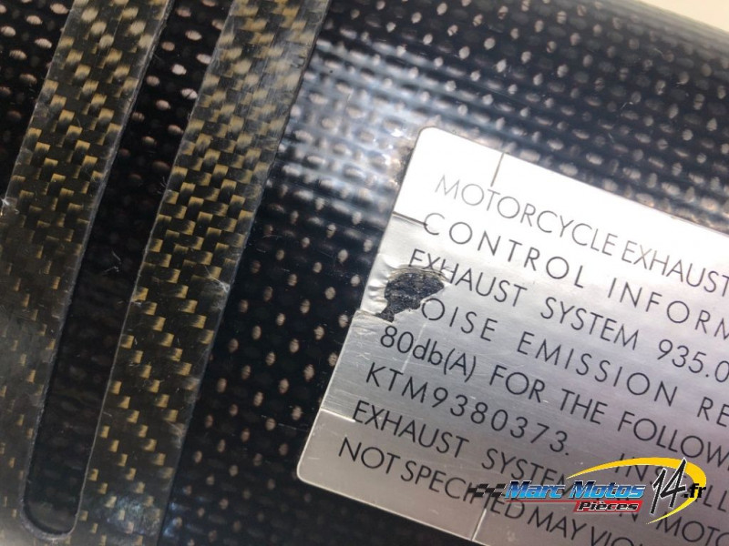 SILENCIEUX KTM 125 DUKE ABS 2022