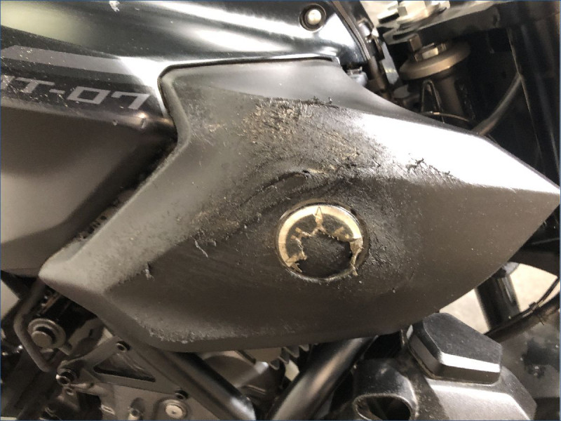 YAMAHA MT07 A2