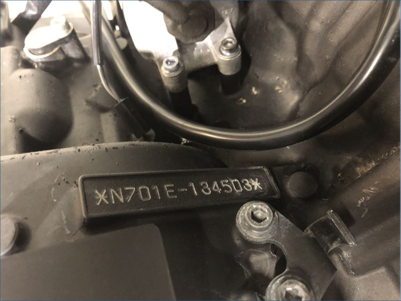 MECANIQUE COMPLETE YAMAHA MT09 ABS 2019