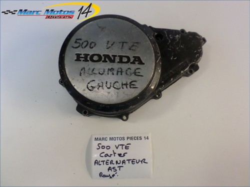 CARTER D&#039;ALTERNATEUR HONDA 500 VTE 