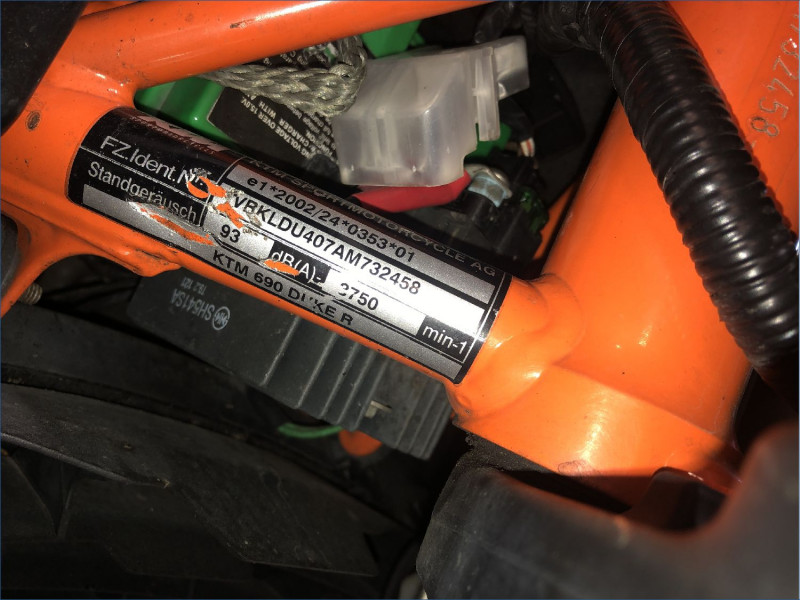 KTM 690 DUKE A2