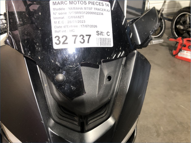 YAMAHA MT07 TRACER A2