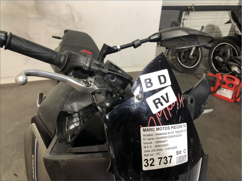 YAMAHA MT07 TRACER A2