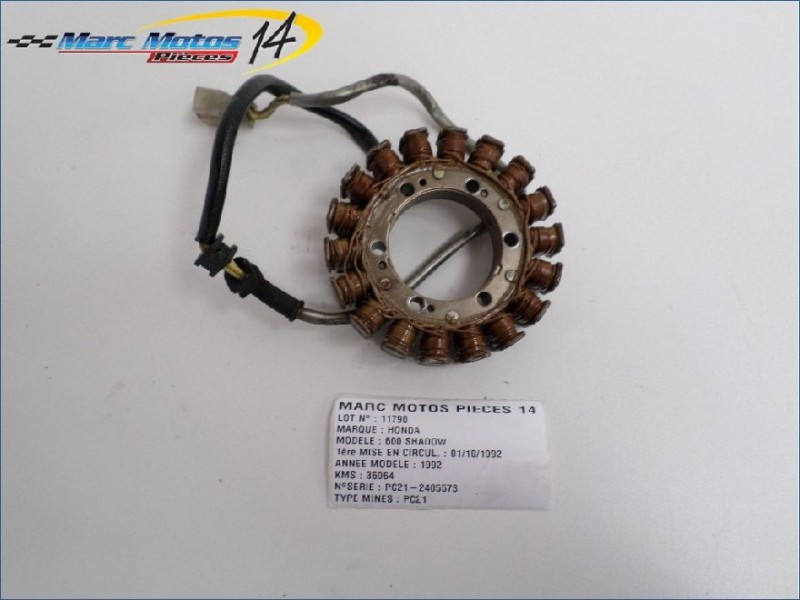 STATOR HONDA 600 SHADOW 1992