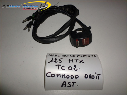 COMMODO DROIT HONDA 125 MTX TC02
