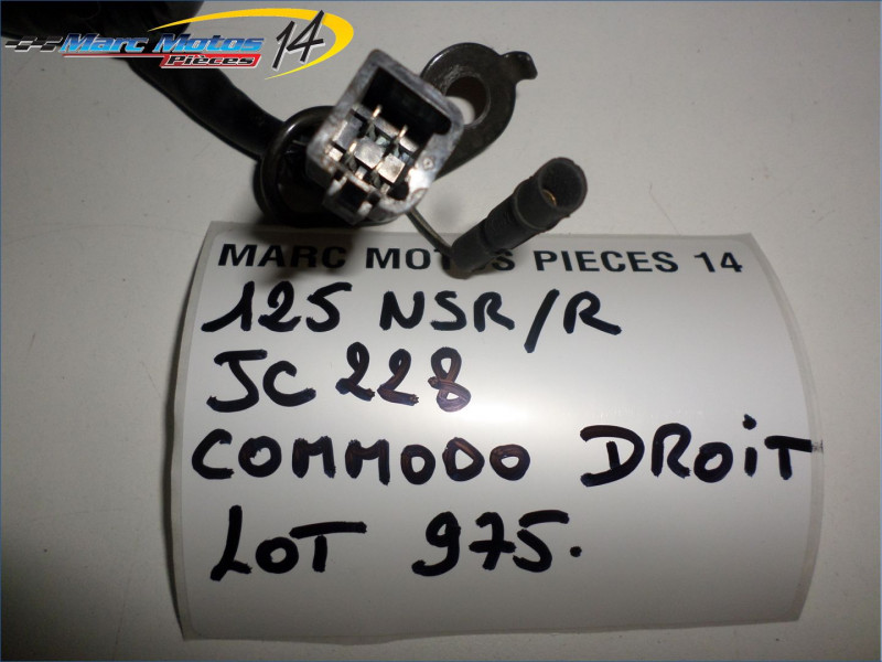 COMMODO DROIT HONDA 125 NSR R JC228