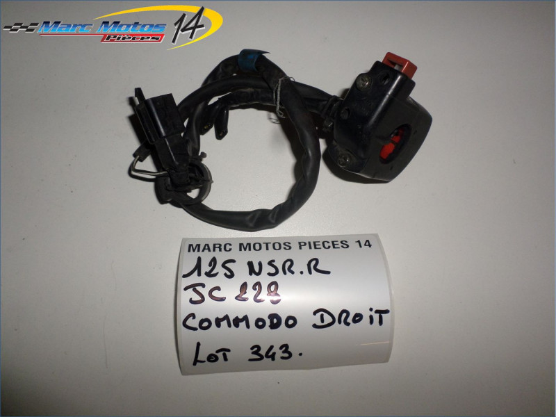 COMMODO DROIT HONDA 125 NSR R JC228