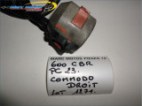 COMMODO DROIT HONDA 600 CBR F PC23