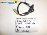 CONTACTEUR DE FREIN ARRIERE SUZUKI 600 GSXR 2006