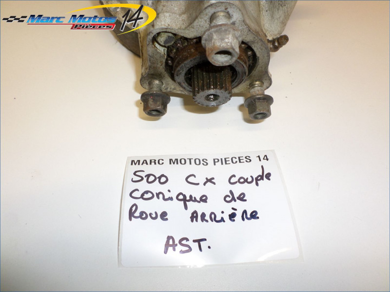 COUPLE CONIQUE DE ROUE ARRIERE HONDA 500 CX 