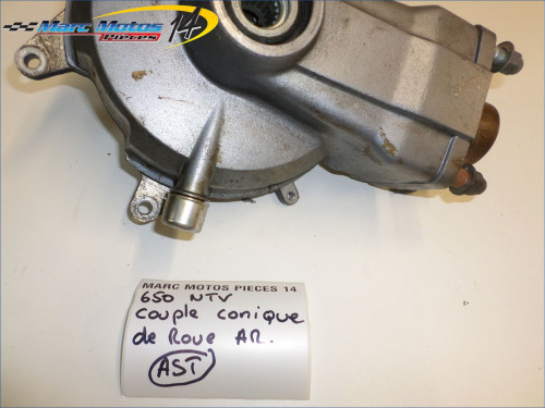 COUPLE CONIQUE DE ROUE ARRIERE HONDA 650 NTV 