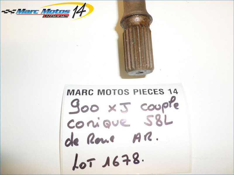 COUPLE CONIQUE DE ROUE ARRIERE YAMAHA 900 XJ 1985