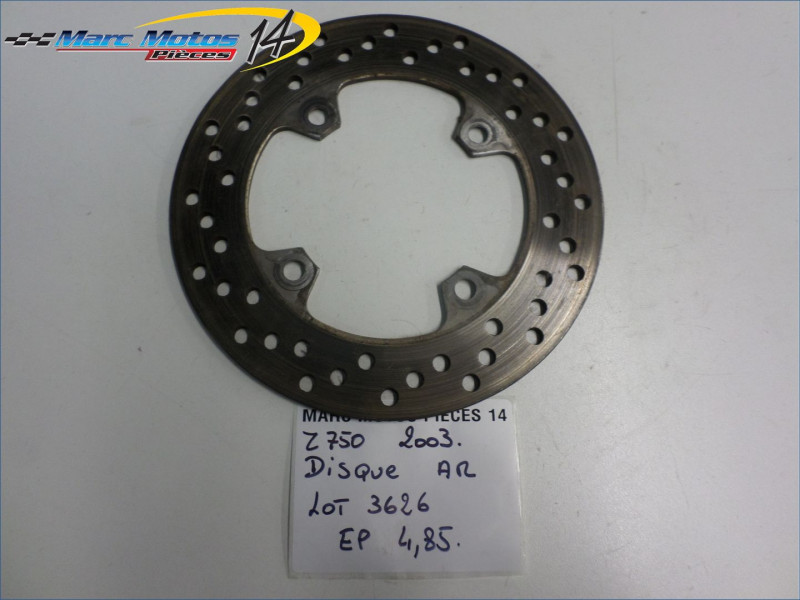 DISQUE ARRIERE KAWASAKI Z750 2003