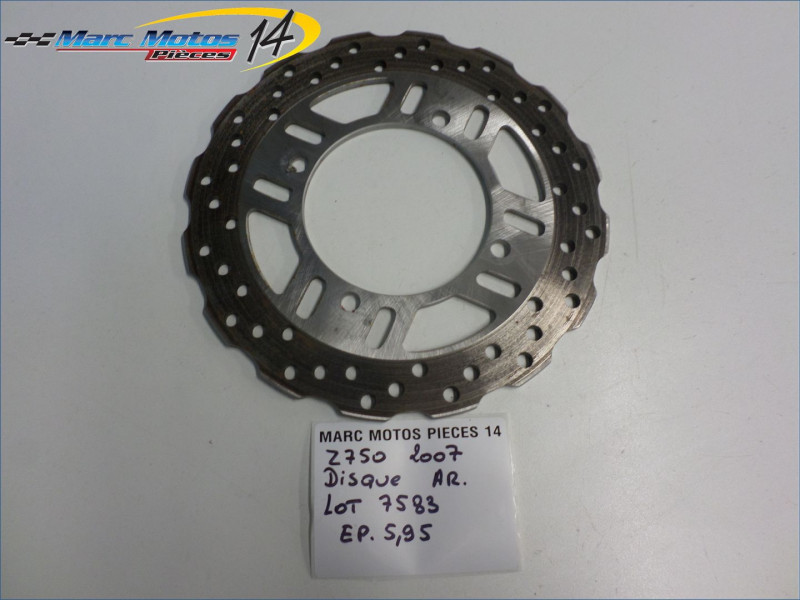 DISQUE ARRIERE KAWASAKI Z750 2007