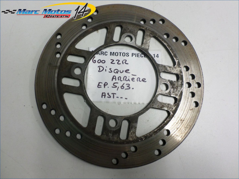 DISQUE ARRIERE KAWASAKI 600 ZZR ZX600E