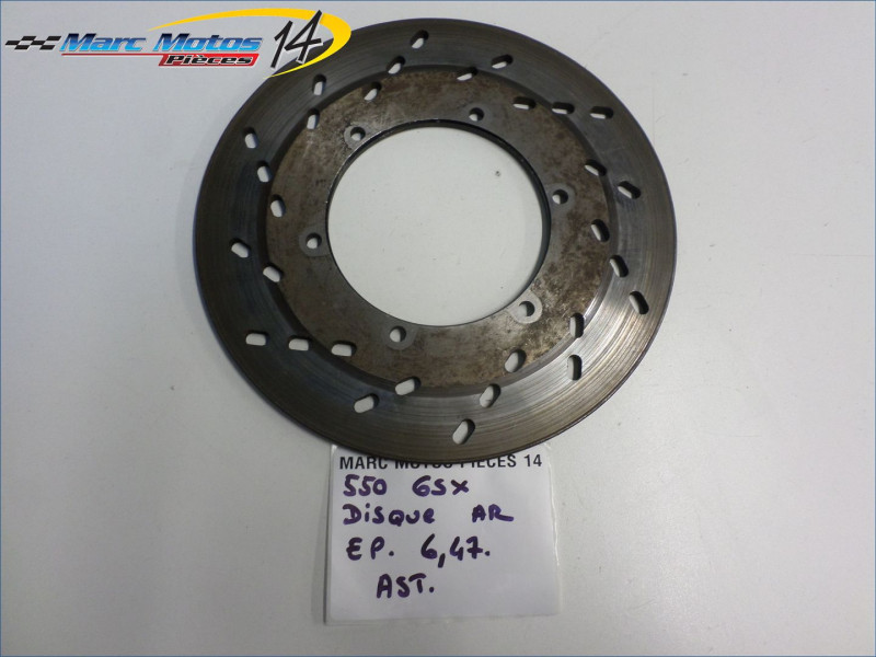 DISQUE ARRIERE SUZUKI 550 GSX 