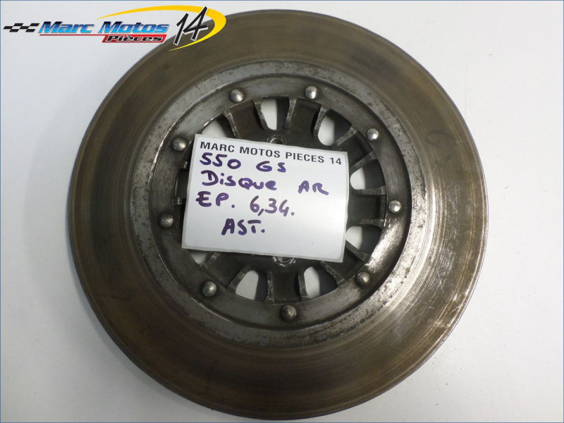 DISQUE ARRIERE SUZUKI 550 GS 