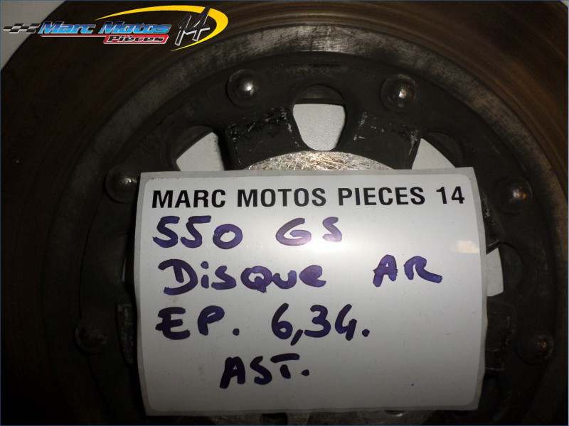 DISQUE ARRIERE SUZUKI 550 GS 