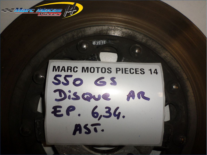 DISQUE ARRIERE SUZUKI 550 GS 