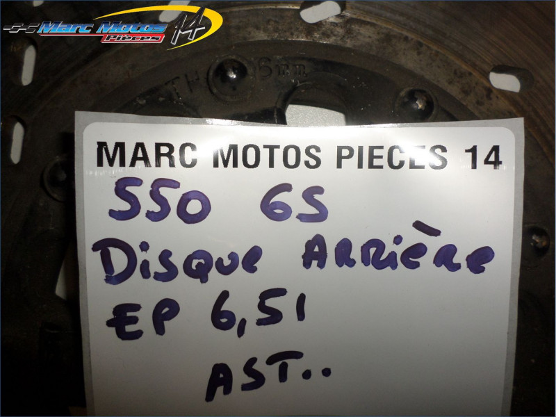 DISQUE ARRIERE SUZUKI 550 GS 