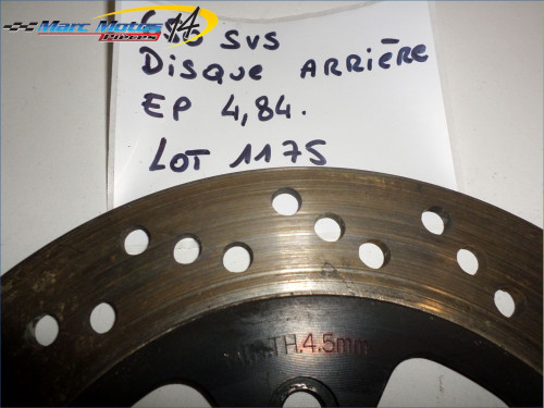 DISQUE ARRIERE SUZUKI 650 SV S JS1AV111100