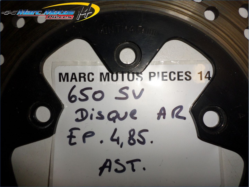DISQUE ARRIERE SUZUKI 650 SV 