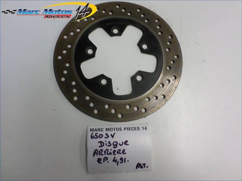 DISQUE ARRIERE SUZUKI 650 SV 