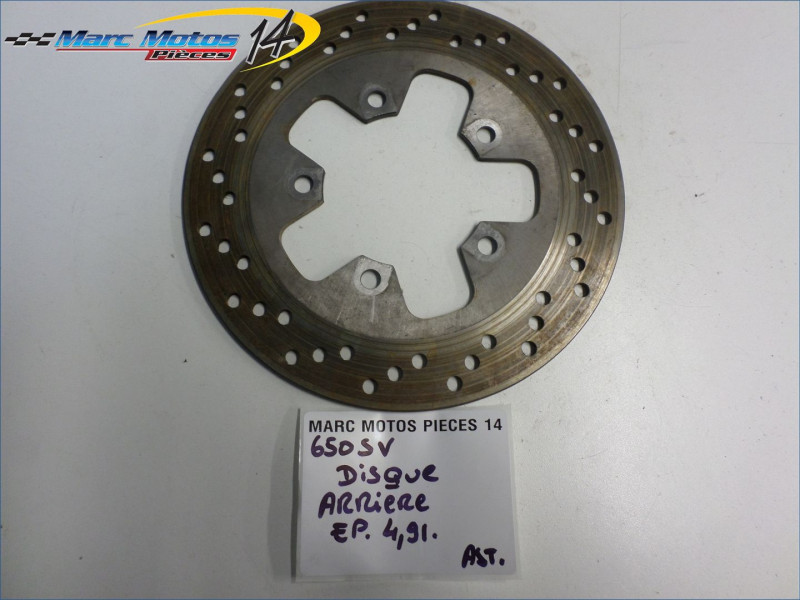 DISQUE ARRIERE SUZUKI 650 SV 