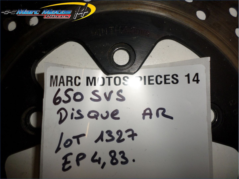 DISQUE ARRIERE SUZUKI 650 SV S JS1AV111100