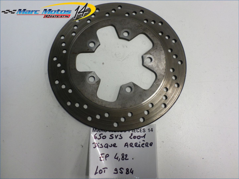 DISQUE ARRIERE SUZUKI 650 SV S 2001