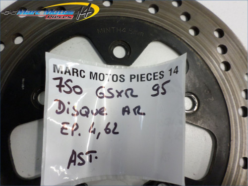 DISQUE ARRIERE SUZUKI 750 GSXR 1995