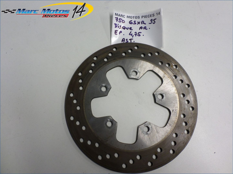 DISQUE ARRIERE SUZUKI 750 GSXR 1995