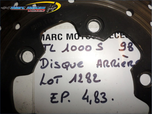 DISQUE ARRIERE SUZUKI 1000 TLS 1998