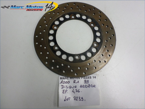 DISQUE ARRIERE YAMAHA 1000 R1 1999