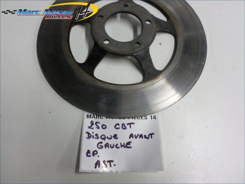 DISQUE AVANT GAUCHE HONDA 250 CBT 