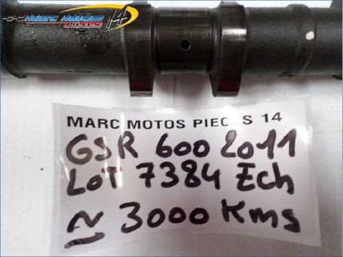 ARBRE À CAMES D&#039;ÉCHAPPEMENT SUZUKI 600 GSR 2011