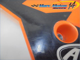 ECOPE DE RESERVOIR DROITE KTM 200 EXC 2004