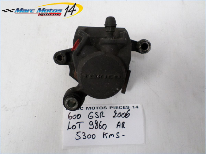 ETRIER DE FREIN ARRIERE SUZUKI 600 GSR 2006